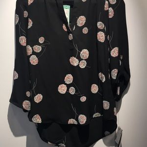 Koda Split Neck Blouse